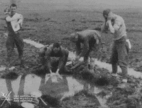 NationalWWIMuseum black and white military footage soldiers GIF