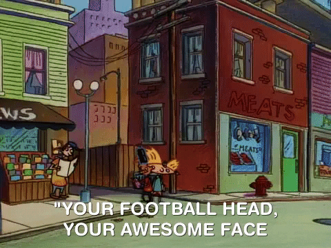 hey arnold nickelodeon GIF