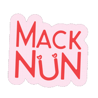 Macknun Sticker by Macknunevents