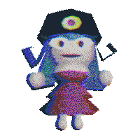 3D Character Sticker