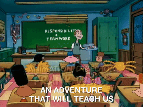 hey arnold nicksplat GIF