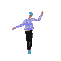 Happy Dance Sticker by Bombay Softwares