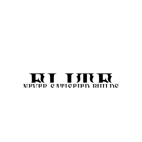 Elite Never Satisfied Builds Sticker by NSB Elite