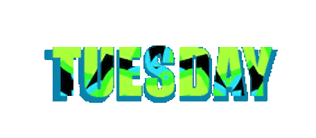 Days Of The Week Art Sticker