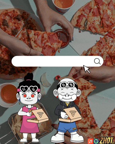 Pizza Party GIF by Zhot