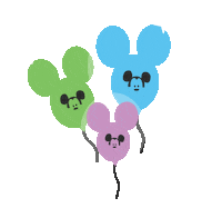 Happy Mickey Mouse Sticker