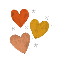 Heart Love Sticker by Moonchild illustrations