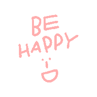 Happy Text Sticker