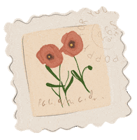 Flower Letter Sticker
