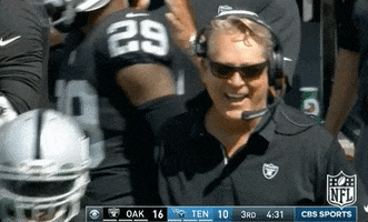 Oakland Raiders Football GIF by NFL