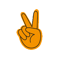 Heart Peace Sticker by Tijdschrift Tina