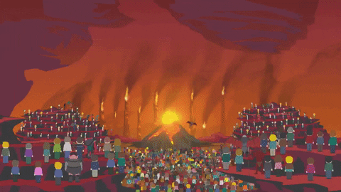 devil audience GIF by South Park 
