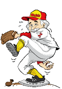 Baseball Pitcher Sticker by Ollie's