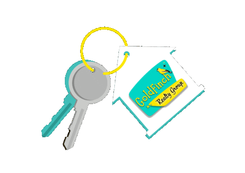 Gold Finch Sticker by Goldfinch Realty DSM