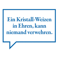 Bier Weizen Sticker by edelweissbrauerei_farny