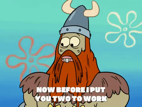 season 6 dear vikings GIF by SpongeBob SquarePants