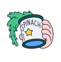 Spinach Sticker by Picker