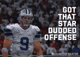 Dallas Cowboys GIF by Madden Giferator