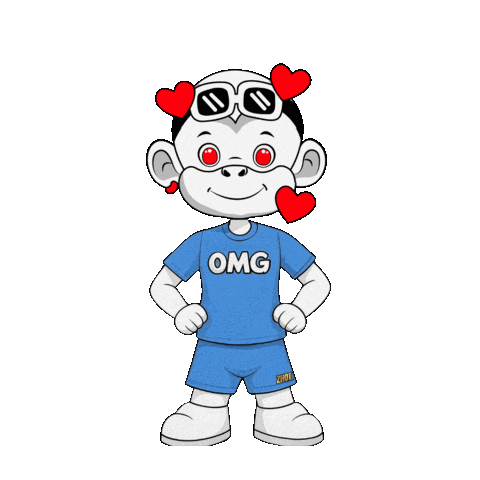 Surprised Face Wow Sticker by Zhot Shop