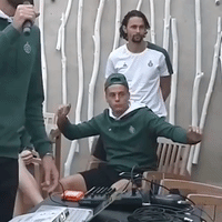 happy romain hamouma GIF by AS Saint-Etienne