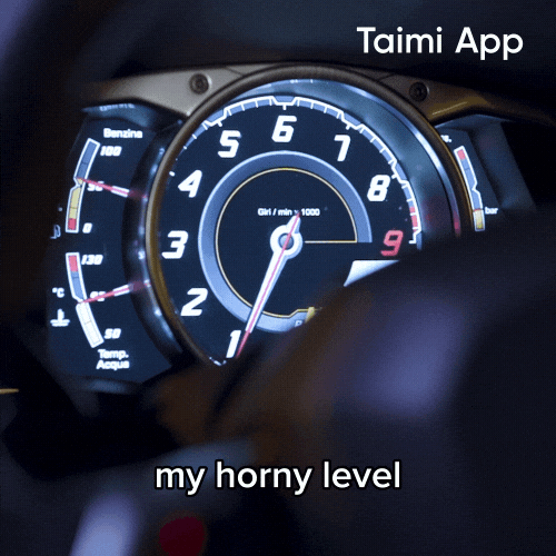 Horniness Level GIF by Taimi