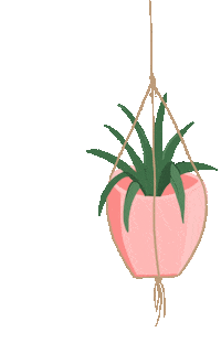 Taliastne plant plants plant mom hanging plant Sticker