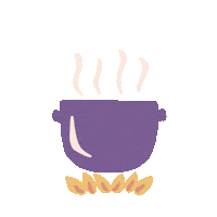 Food Fire Sticker