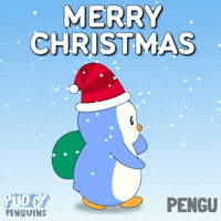 Merry Christmas GIF by Pudgy Penguins