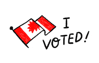 k00 vote canada election i voted Sticker
