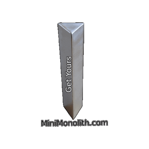 Aliens Monolith Sticker by ScalerFab