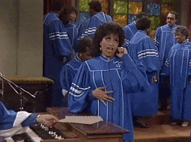 Church Choir Singing GIF by Jackée Harry