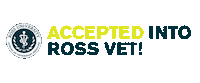 Rossies Sticker by Ross University School of Veterinary Medicine