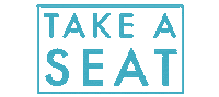 Take A Seat Sticker by Jacob's Pillow Dance Festival