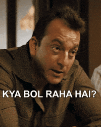 Sanjay Dutt What GIF by Vinod Chopra Films