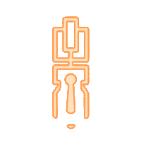 theblacklanternoc neon tattoo london ink Sticker