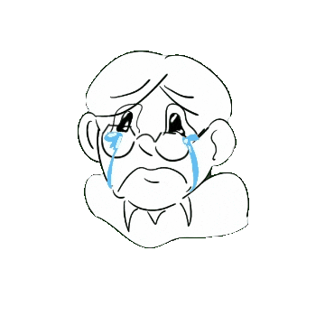 VaneSparkly art animation cry drawing Sticker