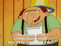 hey arnold nicksplat GIF