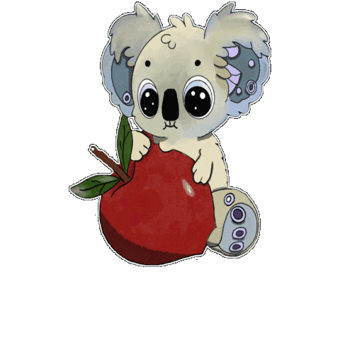 Health Apple Sticker