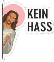 Jesus Love Sticker by Erzbistum Hamburg