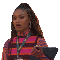 Season 5 Wow Sticker by grown-ish