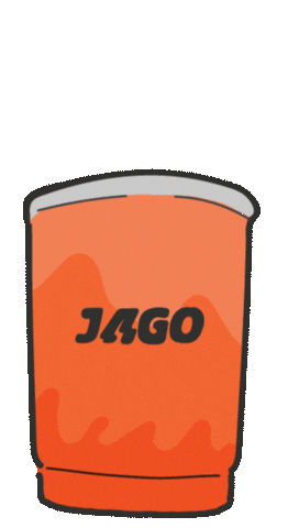 Halloween Orange Sticker by JAGO COFFEE