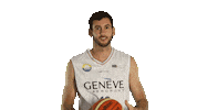Basketball No Sticker by Lions de Genève