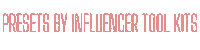 Presets Sticker