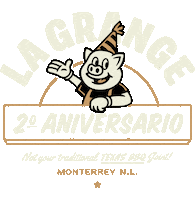 Mexico Bbq Sticker by La Grange Smokehouse