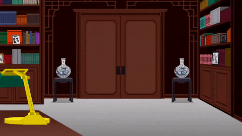 chinese sigh GIF by South Park 