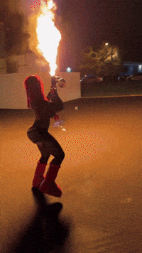 Burning Flame Thrower GIF by dupreegod