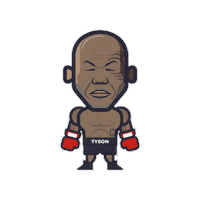 Mike Tyson Boxing Sticker by Loogart