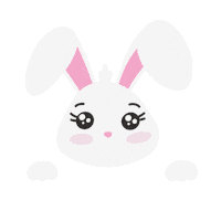Easter Bunny Sticker by PokaDesign