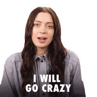 Go Crazy Wow Sticker by Lizzy McAlpine
