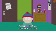comforting stan marsh GIF by South Park 